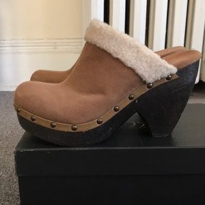 Last call- Big Buddha Brown Clogs